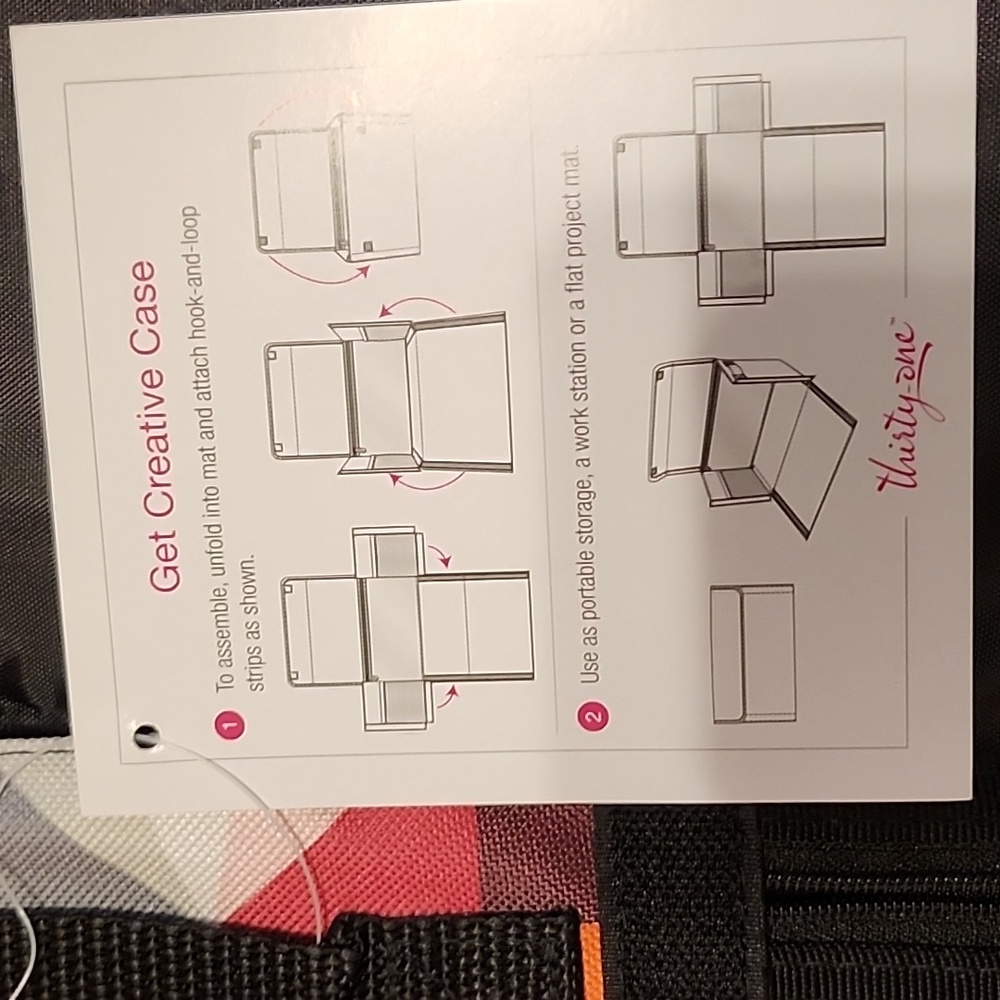 Thirty-One Get Creative Case Geometric Pattern - Picture 4 of 5
